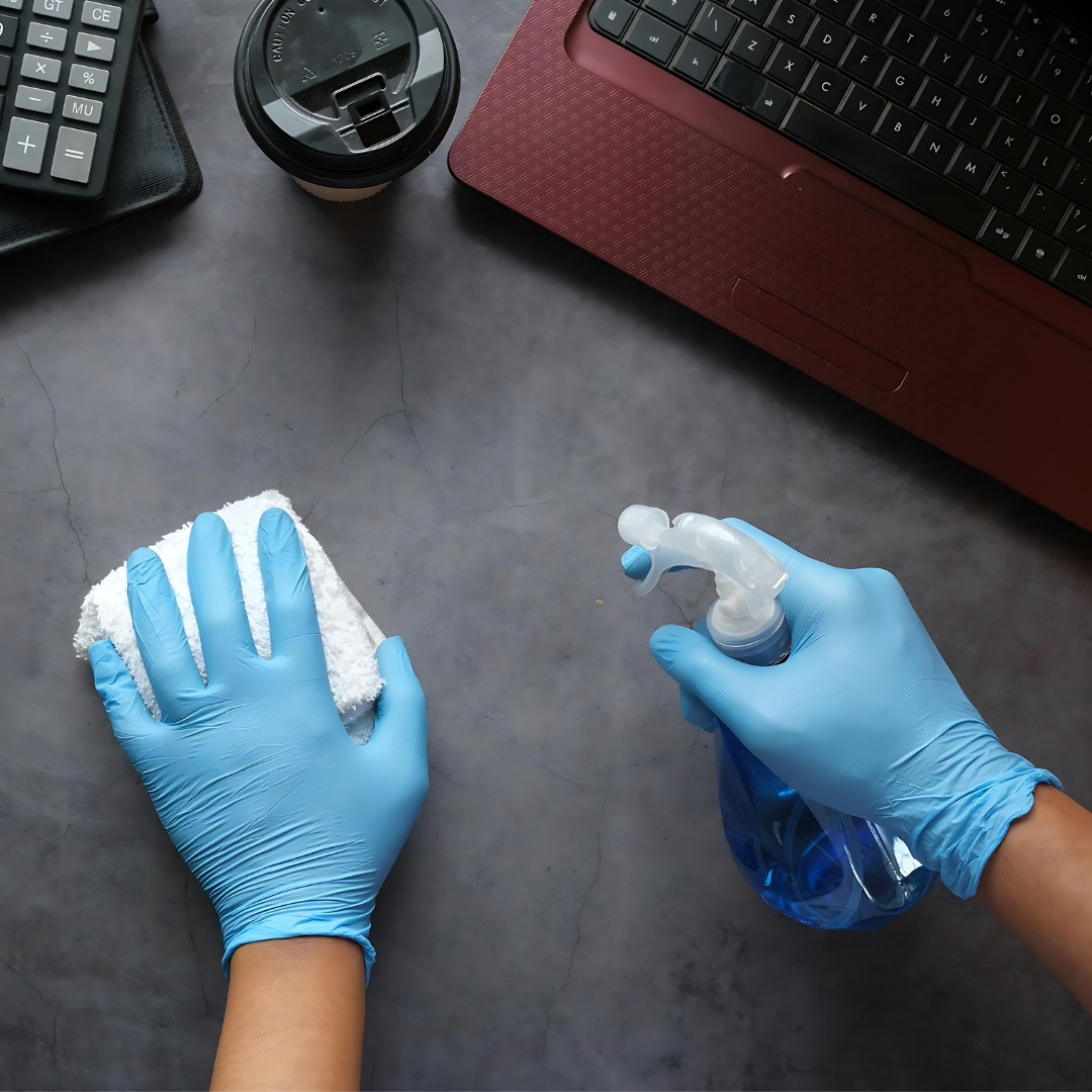 PLAVA NITRILNA RUKAVICA - 100 KOM.