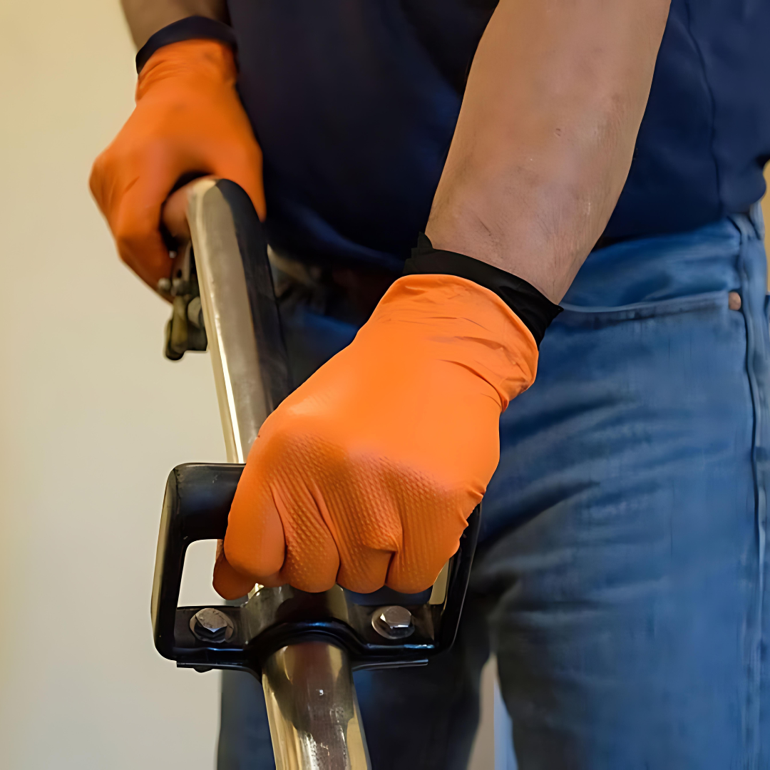 NARANDŽASTA NITRILNA RUKAVICA - 100KOM. EKSTRA JAKA!